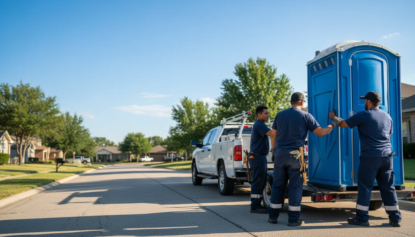 Portable Toilet Rental in Protem, MO near me
